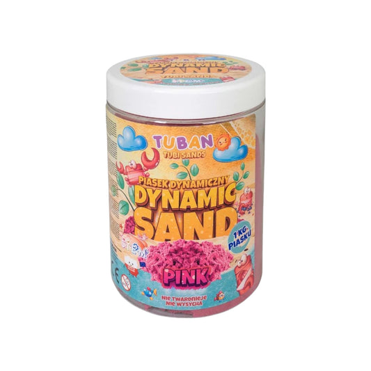 Tuban dynamisch speelzand roze 1kg