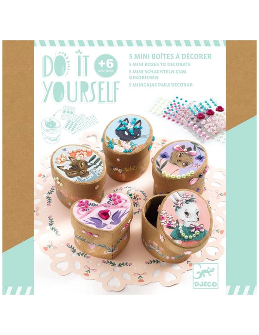 Djeco - DIY opbergdoosjes - Adorables