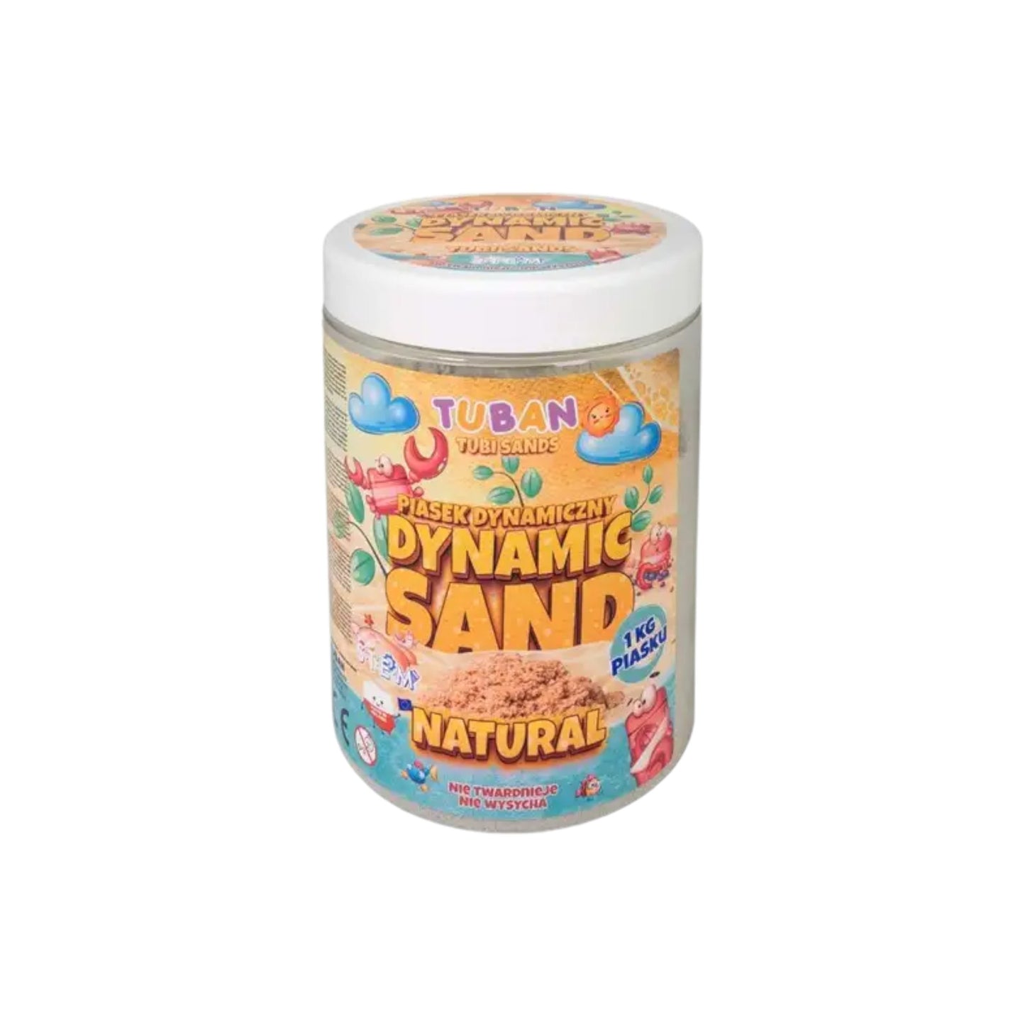 Tuban dynamisch speelzand natural 1kg