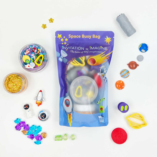 Invitation to imagine | Space Busy Bag