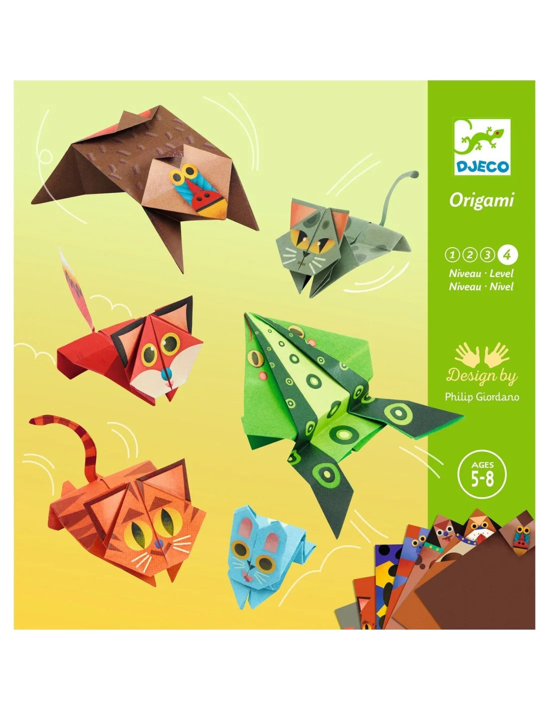 Djeco - Origami - Springende dieren