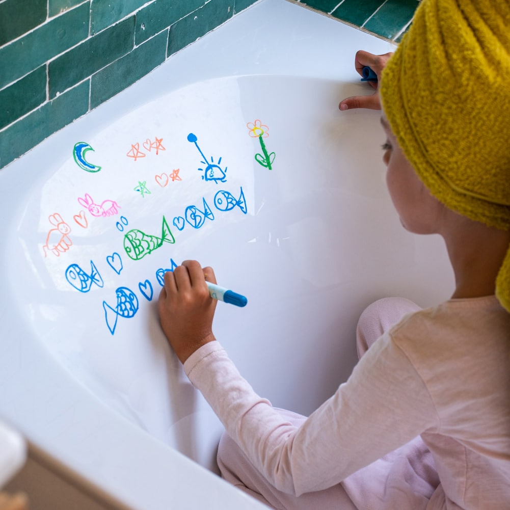 Super Petit | Uitwisbare waskrijtjes regular 5st.