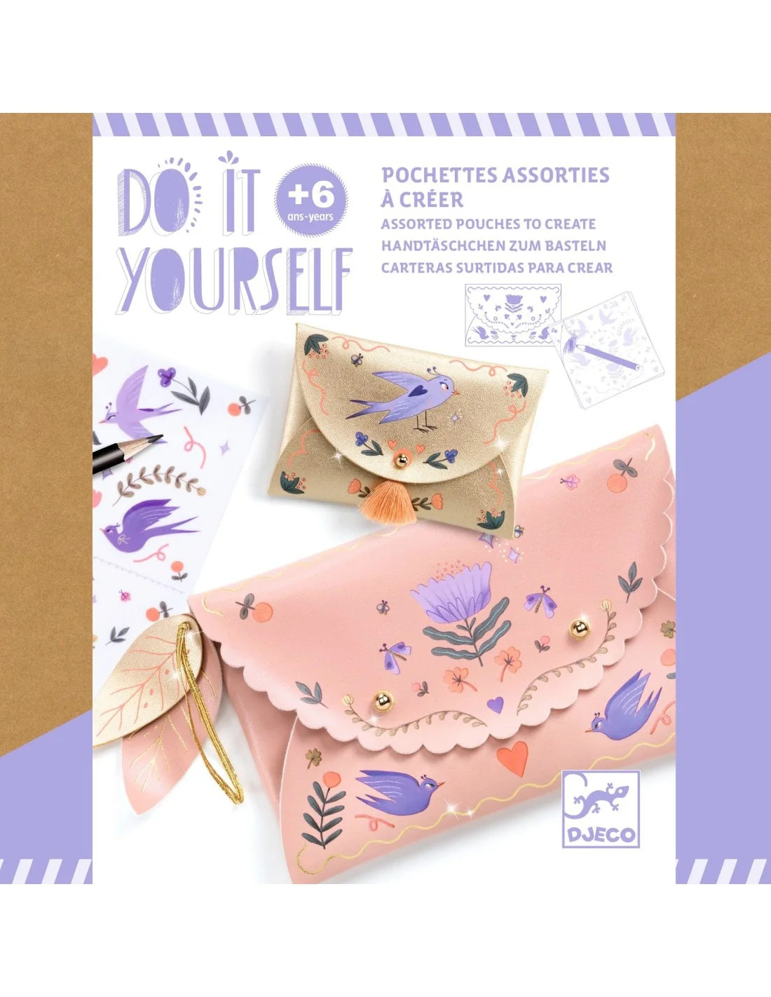 Djeco - DIY Tasjes - Sweet Fashionista