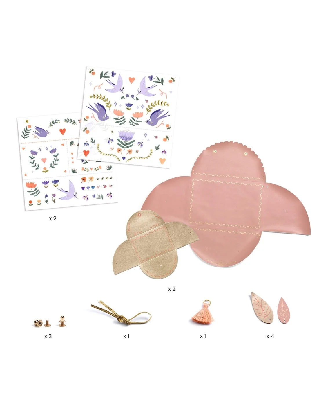 Djeco - DIY Tasjes - Sweet Fashionista