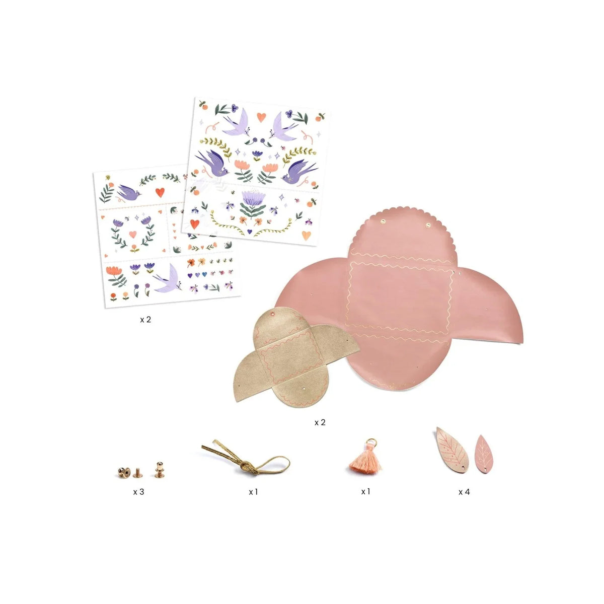 Djeco - DIY Tasjes - Sweet Fashionista