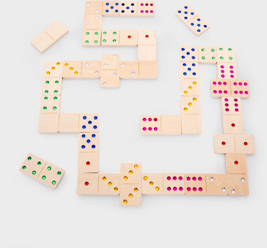 Tickit Houten Edelsteen Domino FSC 100% - 28st.