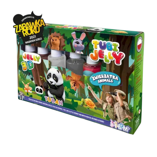 Tuban - Tubi Jelly animals - dieren 6kleuren