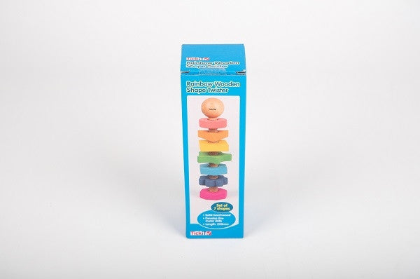 Tickit houten twister regenboog