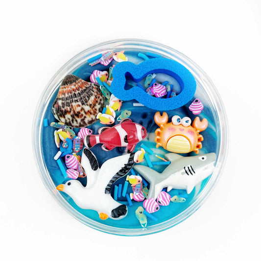 Invitation to imagine speeldeeg under the sea surprise pot