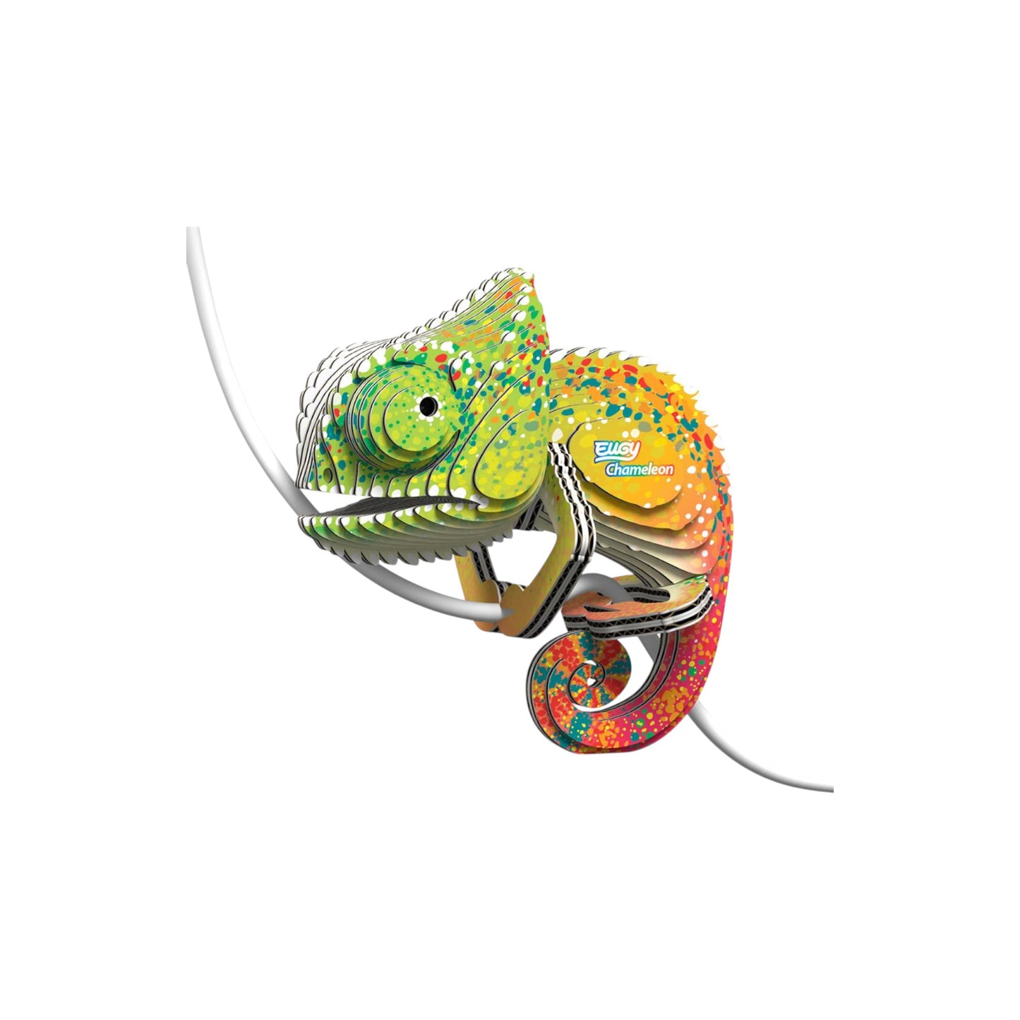 Eugy 3D figuur | Kameleon