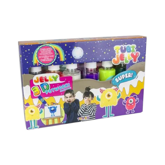 Tuban - Tubi Jelly - Monsters - 6kleuren