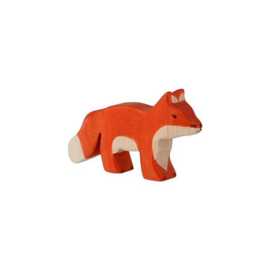 Holztiger houten speelfiguur vos