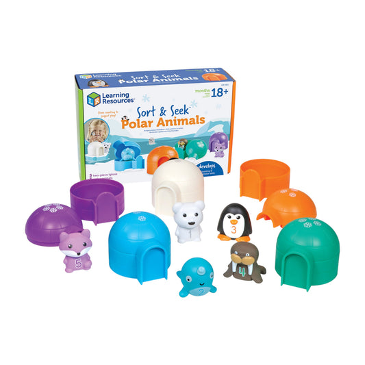 Learning resources - Sort & Seek™ Polar Animals