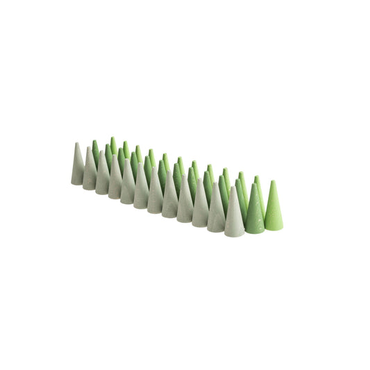 Grapat | Mandala green cone | 36st.