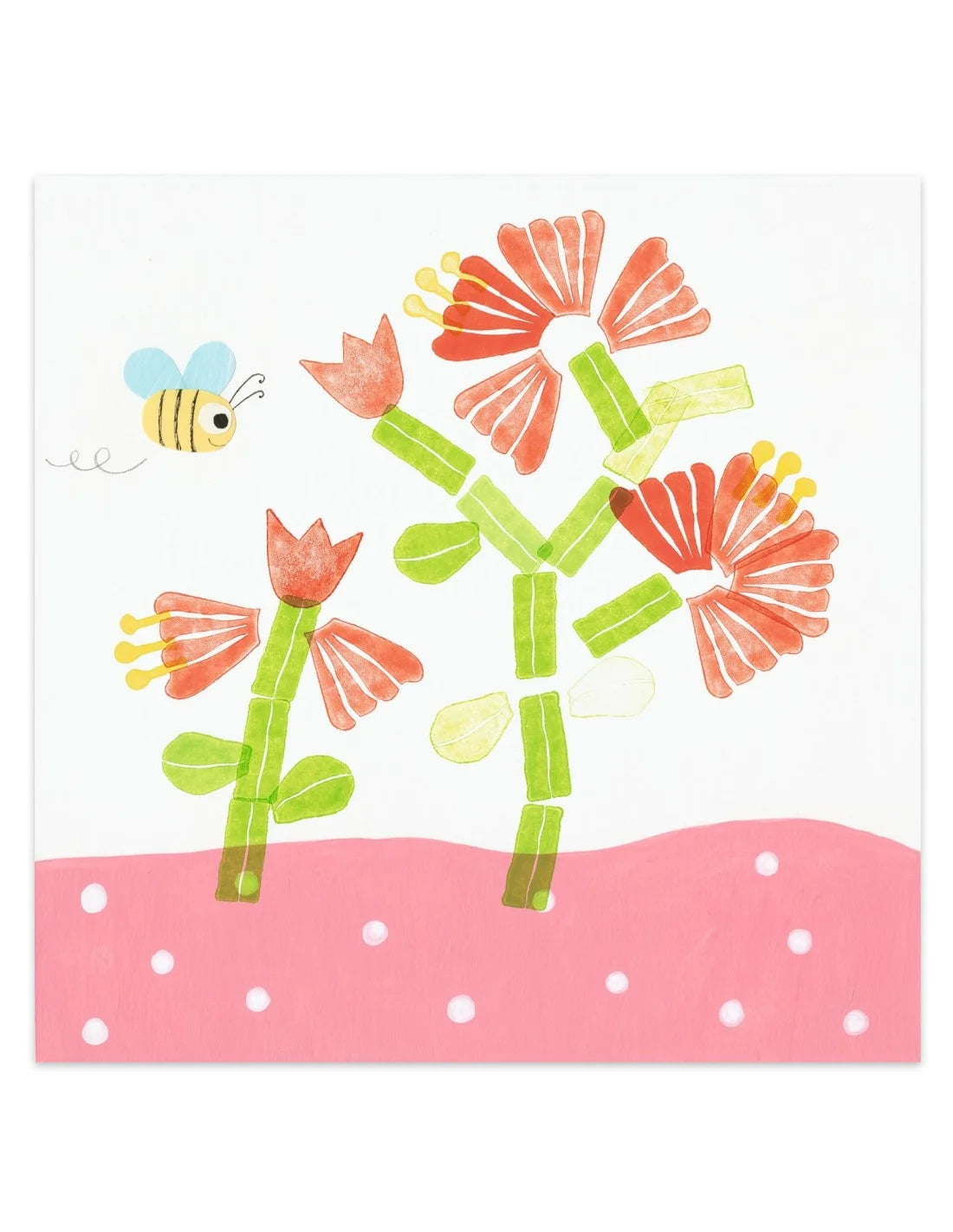 Djeco - Stempelset - Bloemen