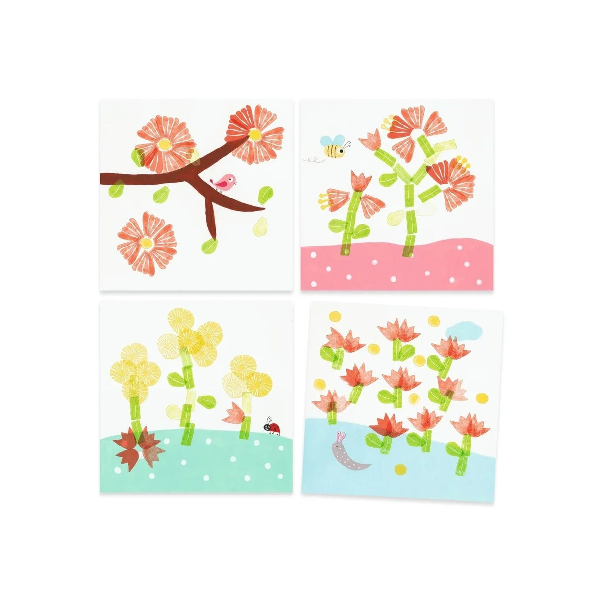 Djeco - Stempelset - Bloemen